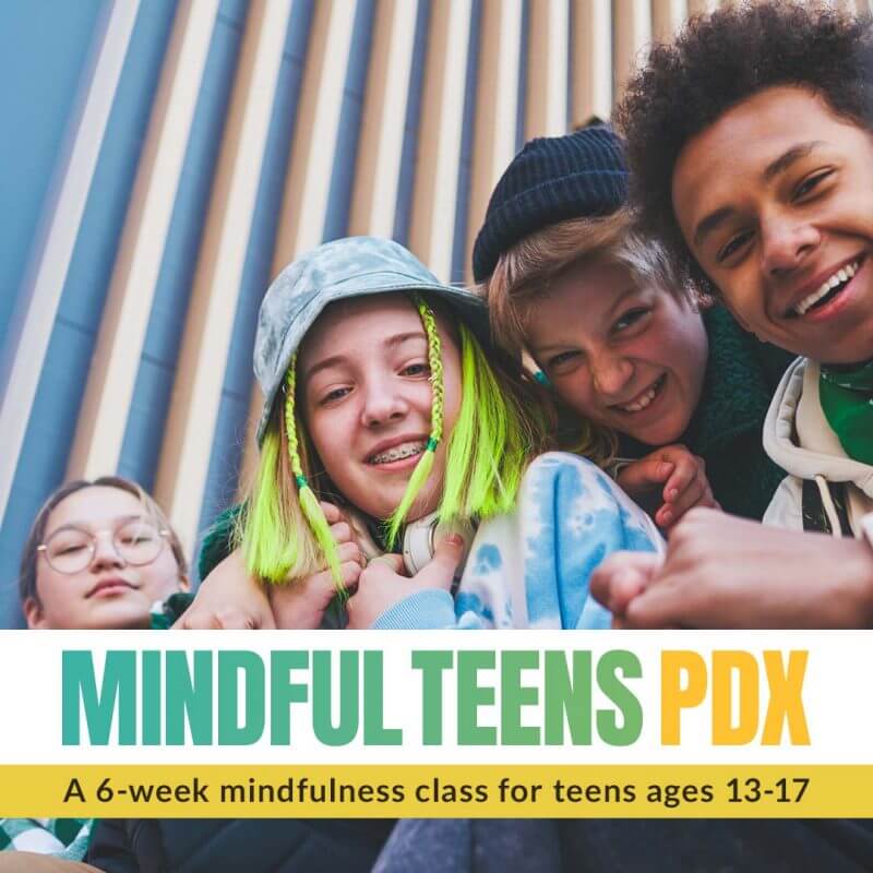 Mindful Teens PDX Banner